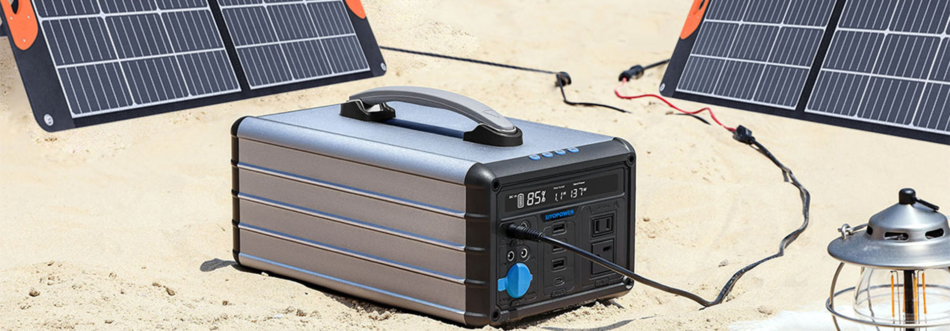 Solar panel power generator system