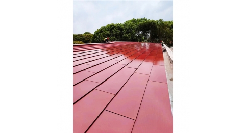 Siyopower 70W Red Flat Solar Roof Tile