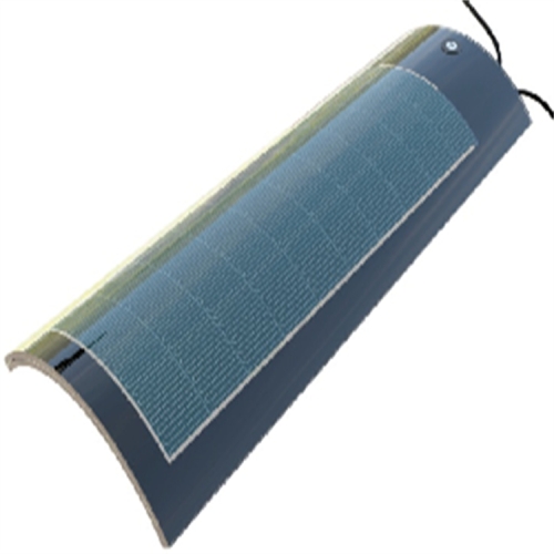 Siyopower Double-Glass Half-cylinder Solar Roof Tile 10w