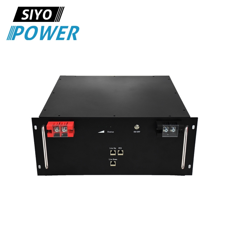 48V 50Ah Lithium Ion Lifepo4 Battery 51.2V 100Ah Lifepo4 Rack Mounted Solar Battery Pack