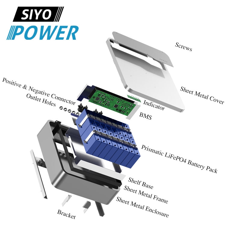 5kWh Wall Power for Off-grid Solar System