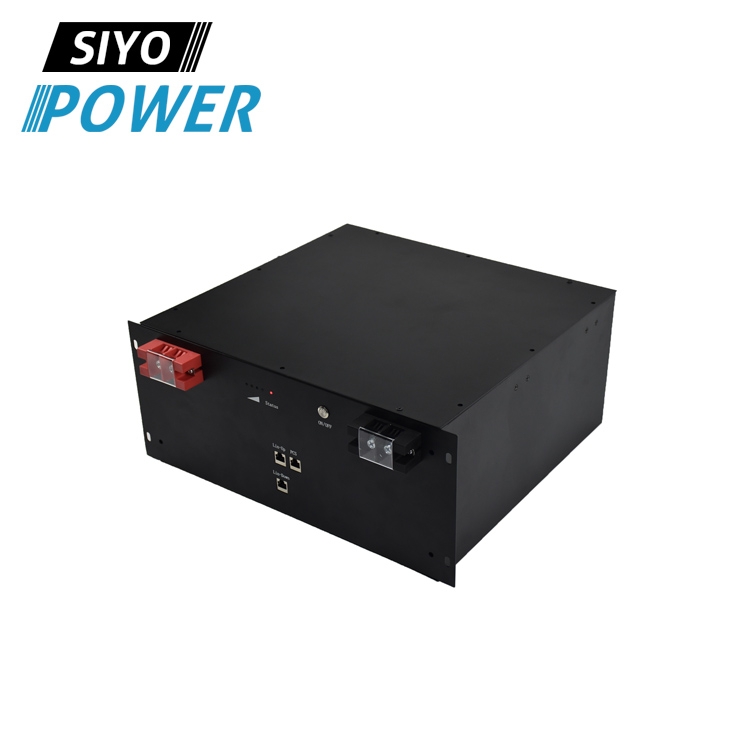 48V 50Ah Lithium Ion Lifepo4 Battery 51.2V 100Ah Lifepo4 Rack Mounted Solar Battery Pack