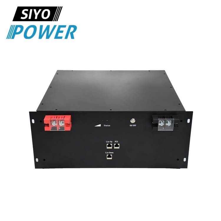 48V 50Ah Lithium Ion Lifepo4 Battery 51.2V 100Ah Lifepo4 Rack Mounted Solar Battery Pack