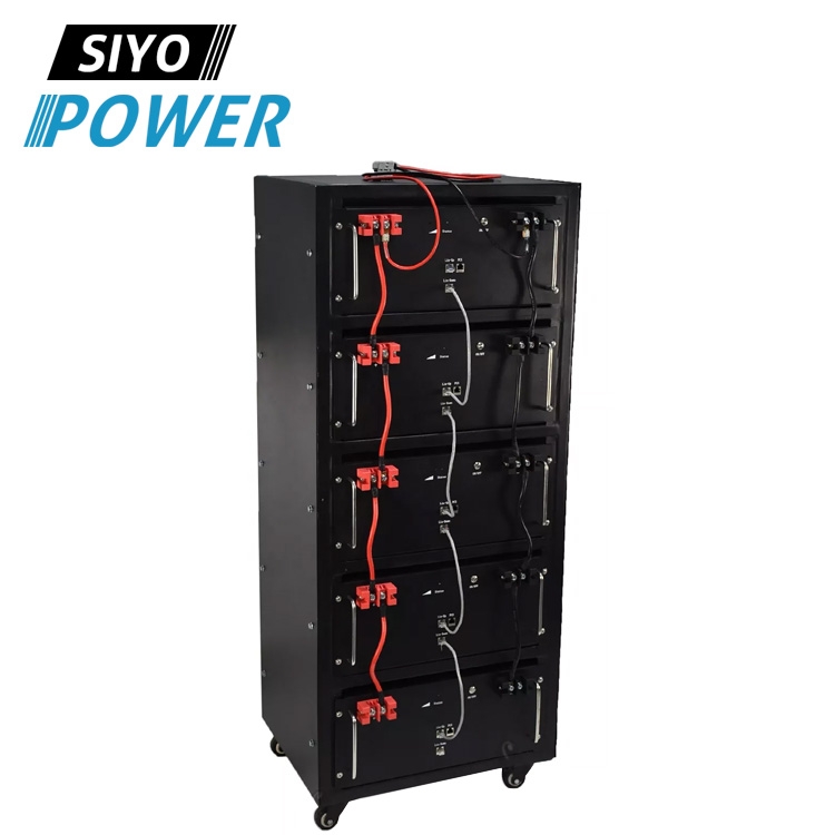 48V 50Ah Lithium Ion Lifepo4 Battery 51.2V 100Ah Lifepo4 Rack Mounted Solar Battery Pack