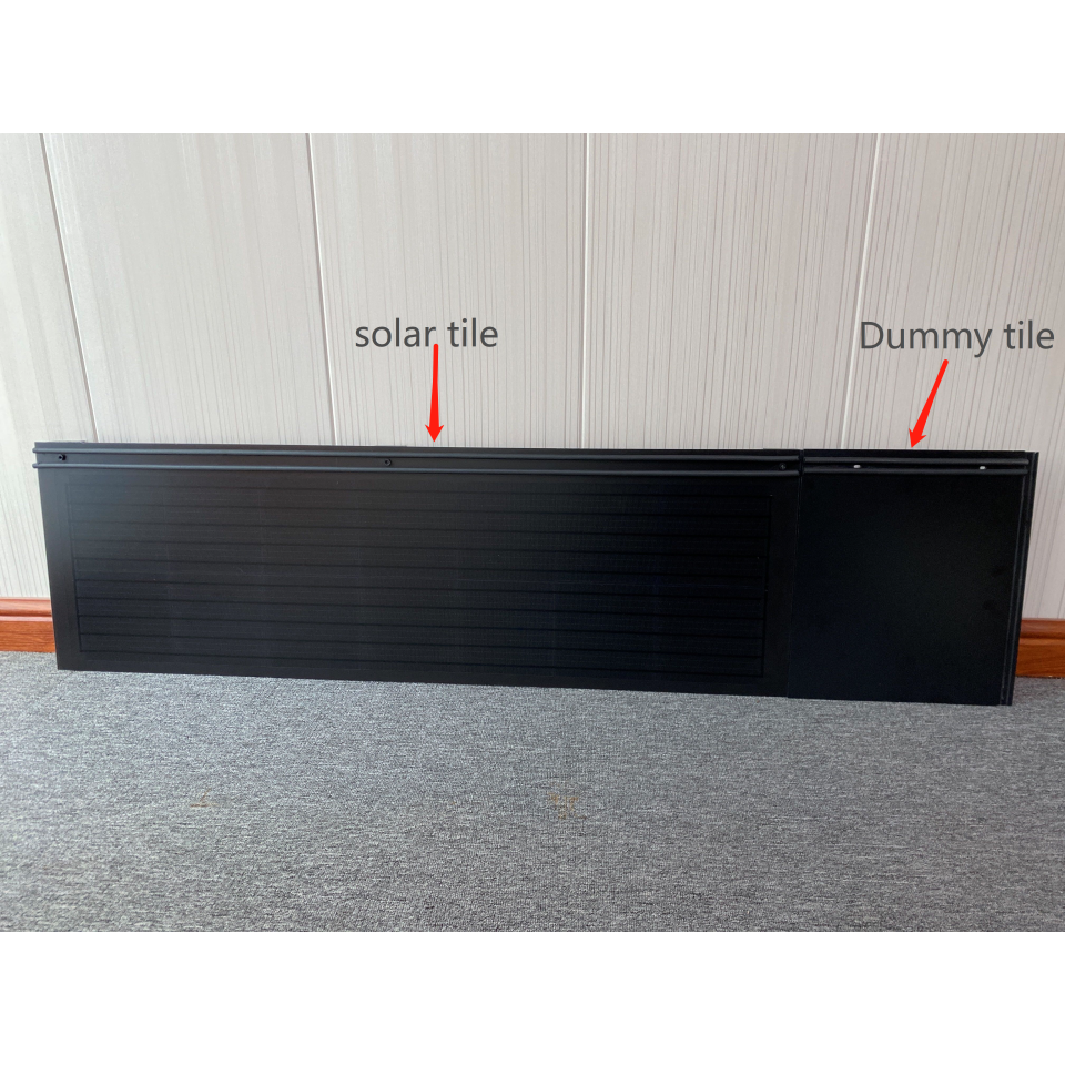 Siyopower 70W Frameless Anti-glare Flat Solar Roof Tile